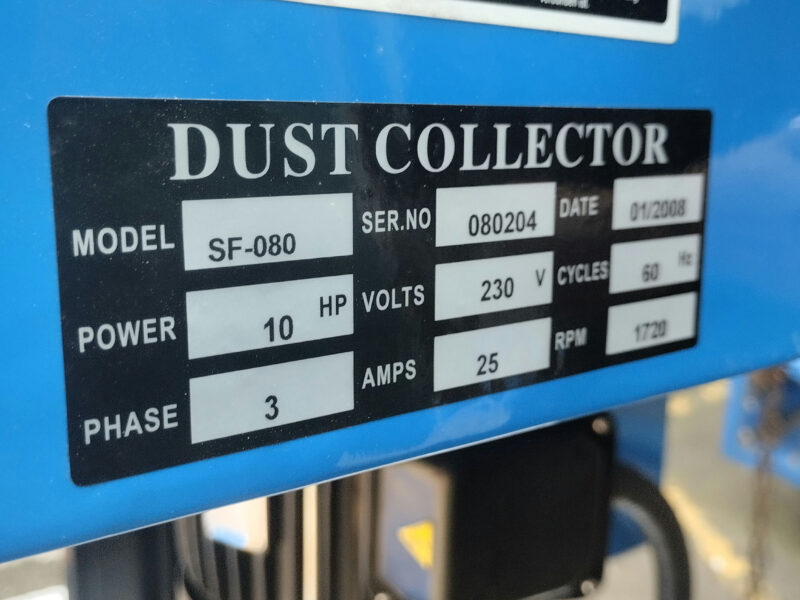 ¡NUEVO! Colector O Extractor de Polvo para Madera Sanford SF-080 de 10 HP