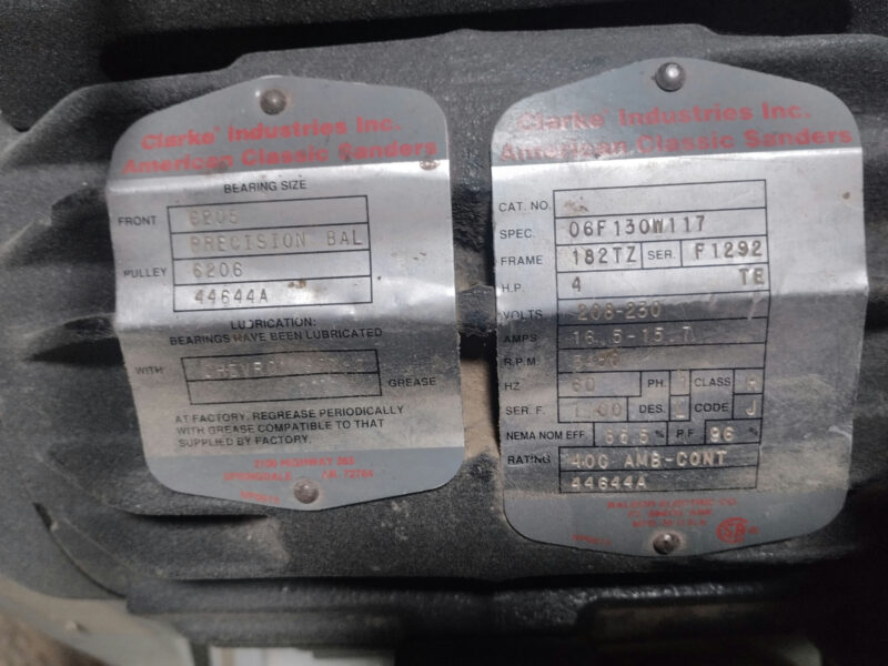 Maquina para lijar pisos | Clarke Classic 12