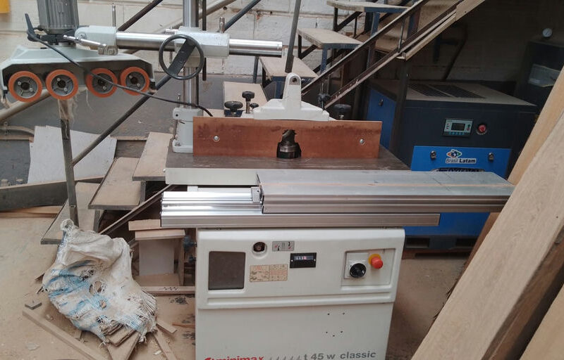 Trompo para Madera con Avanzador MINI-MAX T 45W Classic