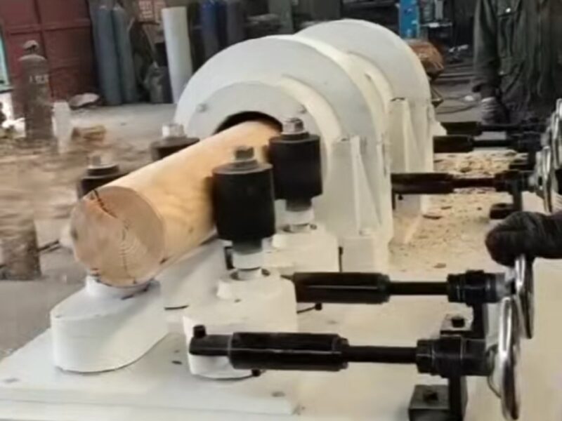 CILINDRADORA PARA PRODUCCIÓN DE MADERA PARA INMUNIZACIÓN ENTRE 6 CM Y 16 CM