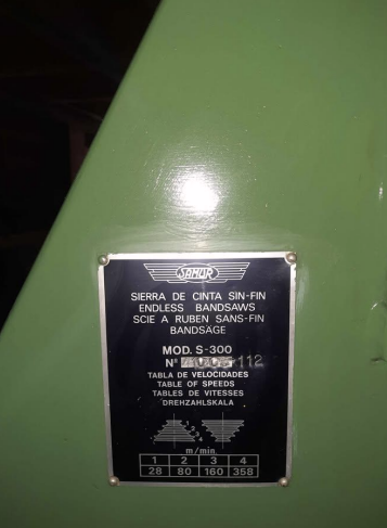 SIERRA SINFÍN INDUSTRIAL PARA METALMECANICA Y MADERA